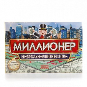 Настольная бизнес игра - Миллионер (Умка, 4690590122761sim)